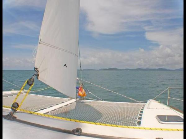 Andaman Dream exterior at anchor 2